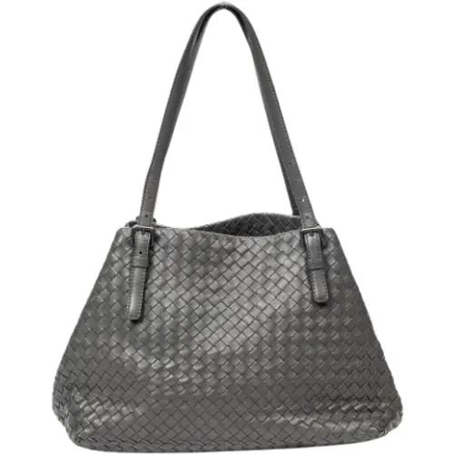 Pre-owned Tote Bags, female, , Size: ONE SIZE Pre-owned Leather totes - Bottega Veneta Vintage - Modalova