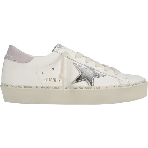 Sneakers, female, , Size: 9 US Silver Star Sneakers - Golden Goose - Modalova