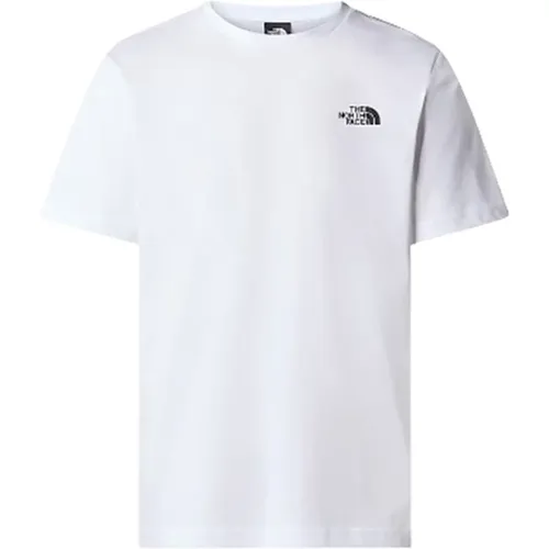 Redbox T-Shirt Weiß , Herren, Größe: L - The North Face - Modalova