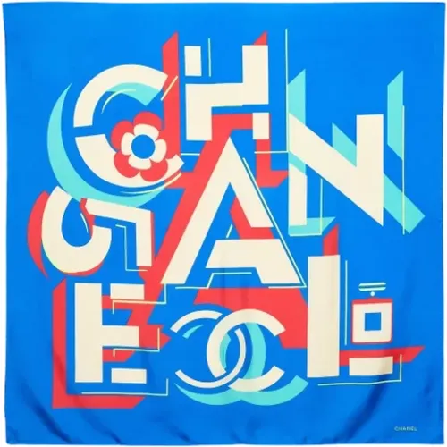 Pre-owned Silk scarves , female, Sizes: ONE SIZE - Chanel Vintage - Modalova