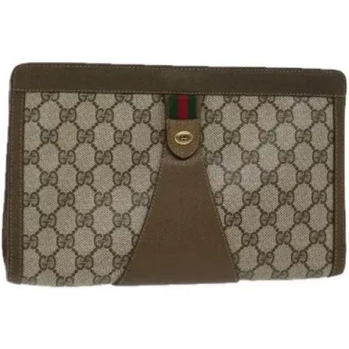 Pre-owned Canvas gucci-bags , female, Sizes: ONE SIZE - Gucci Vintage - Modalova