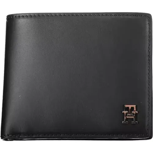 Wallets & Cardholders, male, , Size: ONE SIZE Leather Wallet - Tommy Hilfiger - Modalova