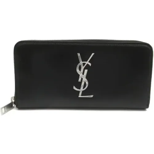 Pre-owned Leather wallets , female, Sizes: ONE SIZE - Yves Saint Laurent Vintage - Modalova