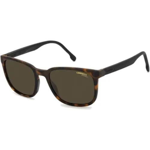 Braune Resin Sonnenbrille für Männer , Herren, Größe: 54 MM - Carrera - Modalova