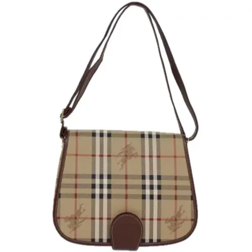 Pre-owned Canvas schultertasche - Burberry Vintage - Modalova