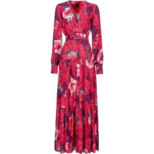 Dresses Fuchsia , female, Sizes: XS, S, 2XL, 3XL - pinko - Modalova