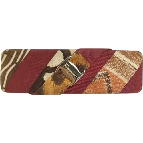 Pre-owned Accessories, female, , Size: ONE SIZE Pre-owned Fabric hair-accessories - Salvatore Ferragamo Pre-owned - Modalova