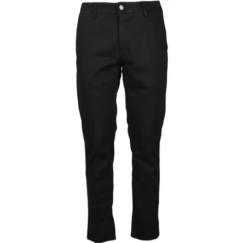Slim-fit Jeans, male, , Size: W31 Cotton Elastane Pants - Replay - Modalova