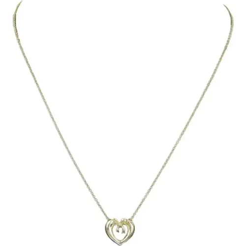 Pre-owned Jewellery, female, , Size: ONE SIZE Pre-owned Gold necklaces - Tiffany & Co. Pre-owned - Modalova