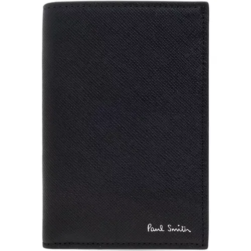 Wallets & Cardholders, male, , Size: ONE SIZE Leather Wallet With Logo - Paul Smith - Modalova