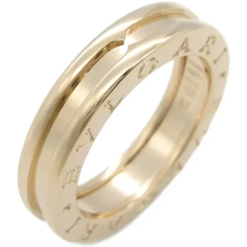 Pre-owned Jewellery, female, , Size: ONE SIZE Pre-owned Rose Gold rings - Bvlgari Vintage - Modalova