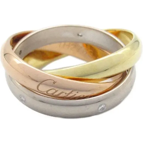 Pre-owned Jewellery, female, , Size: ONE SIZE Pre-owned Metal rings - Cartier Vintage - Modalova