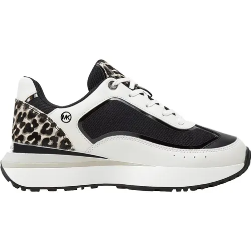 Schwarze Multi Ari Trainer Sneakers , Damen, Größe: 36 EU - Michael Kors - Modalova