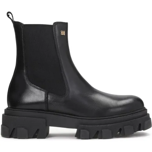 Damen schwarze Stiefeletten , Damen, Größe: 40 EU - Kazar - Modalova