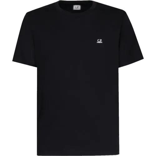 Jersey Goggle T-Shirt mit Grafikdruck , Herren, Größe: S - C.P. Company - Modalova