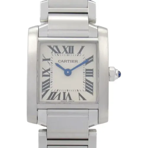 Pre-owned Watches, female, , Size: ONE SIZE Pre-owned Glass watches - Cartier Vintage - Modalova