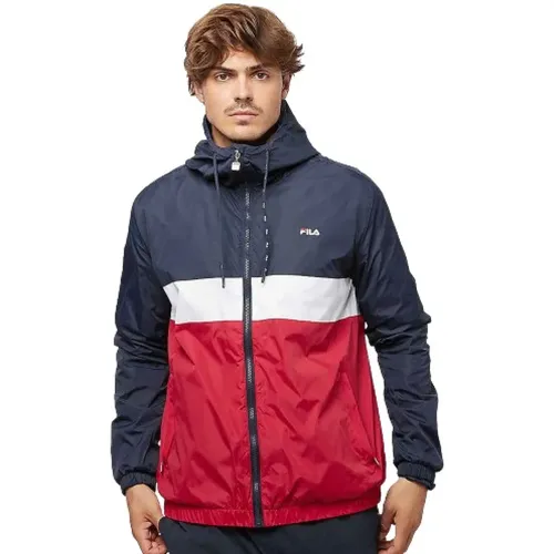 Zip-throughs, male, , Size: S Jackets - Fila - Modalova