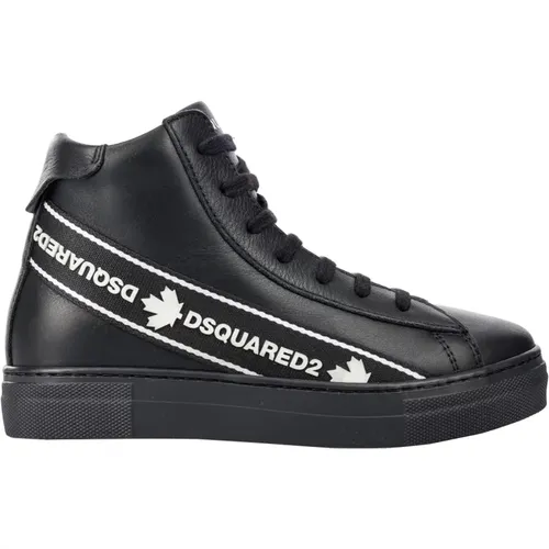 Leder-Sneakers für Kinder - Dsquared2 - Modalova