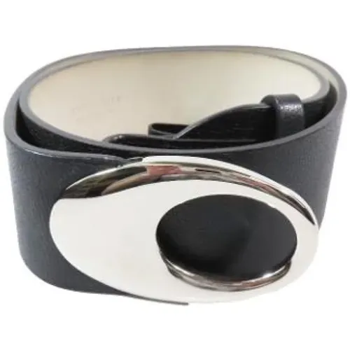 Pre-owned Belts, male, , Size: ONE SIZE Pre-owned Leather belts - Bvlgari Vintage - Modalova