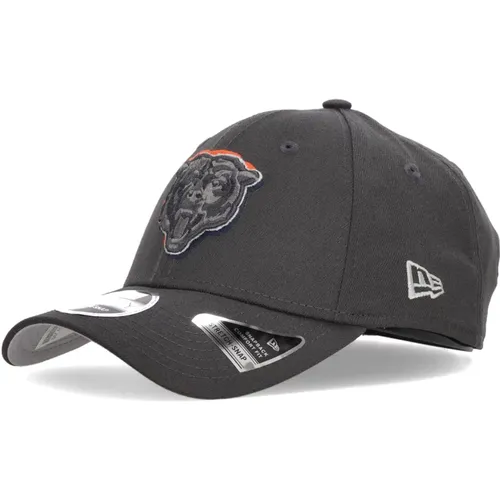 Caps, male, , Size: ONE SIZE Chicago Bears Curvy Visor Hat - new era - Modalova