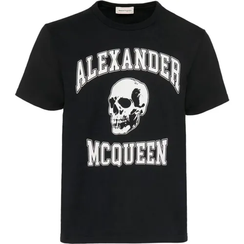 T-shirts and Polos , male, Sizes: XL - alexander mcqueen - Modalova