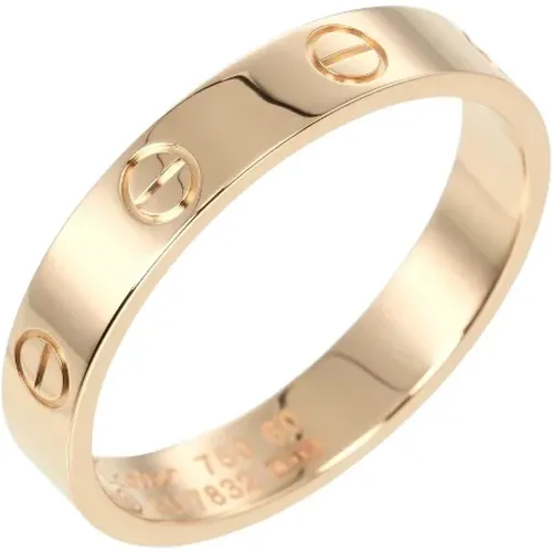 Pre-owned Jewellery, male, , Size: ONE SIZE Pre-owned Metal rings - Cartier Vintage - Modalova