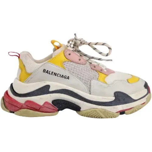 Pre-owned Sneakers, male, , Size: 5 US Pre-owned Leather sneakers - Balenciaga Vintage - Modalova