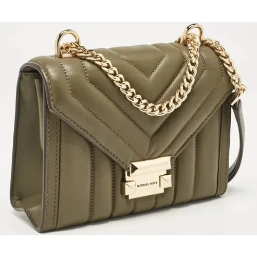 Pre-owned Cross Body Bags, female, , Size: ONE SIZE Pre-owned Leather shoulder-bags - Michael Kors Pre-owned - Modalova