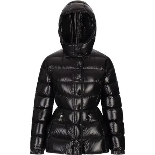 Down Jackets, female, , Size: XL Down Jacket with Hood - Moncler - Modalova