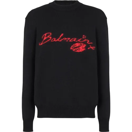 Ki Wollpullover Balmain - Balmain - Modalova