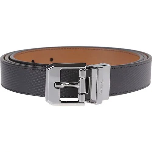 Reversible GEO Dress Belt , male, Sizes: ONE SIZE - Michael Kors - Modalova