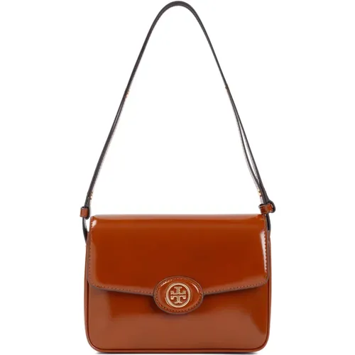 Elegant Nude Shoulder Bag , female, Sizes: ONE SIZE - TORY BURCH - Modalova