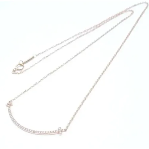 Pre-owned Jewellery, female, , Size: ONE SIZE Pre-owned Rose Gold necklaces - Tiffany & Co. Pre-owned - Modalova