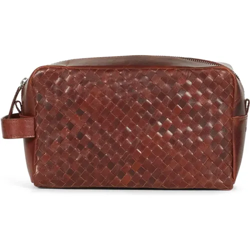 Braided Washbag John , male, Sizes: ONE SIZE - Howard London - Modalova