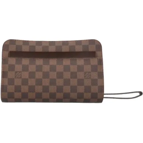 Pre-owned Clutches, male, , Size: ONE SIZE Pre-owned Canvas louis-vuitton-bags - Louis Vuitton Vintage - Modalova