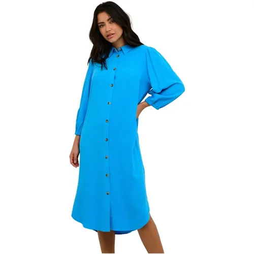 Shirt Dress Kaliny Norse , female, Sizes: XS, 3XL, L, 2XL, S, M, XL - Kaffe - Modalova