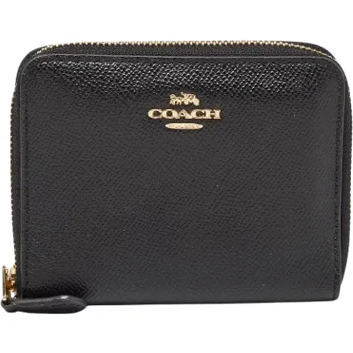 Pre-owned Leather wallets , female, Sizes: ONE SIZE - Coach Pre-owned - Modalova