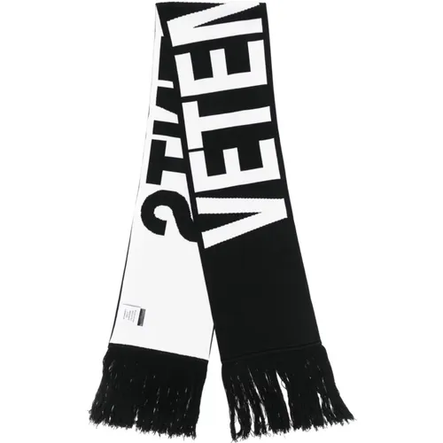 Winter Scarves, male, , Size: ONE SIZE Clothing is a madness - Vetements - Modalova