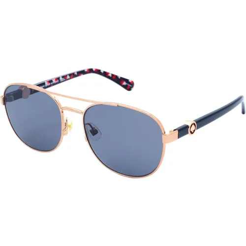 Rose Gold/Grey Sunglasses Raglan/G/S , female, Sizes: 56 MM - Kate Spade - Modalova