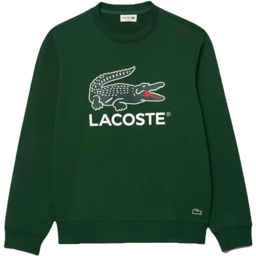 Sweatshirts, male, , Size: M Classic Cut Sweatshirt - Lacoste - Modalova