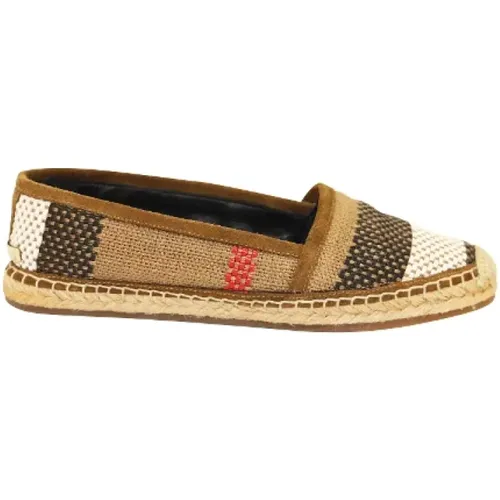 Pre-owned Canvas espadrilles - Burberry Vintage - Modalova