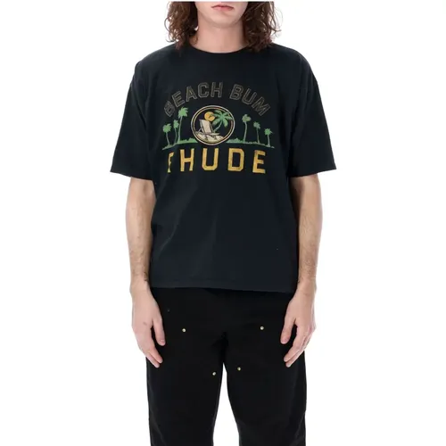 Beach Bum Print T-Shirt Rhude - Rhude - Modalova