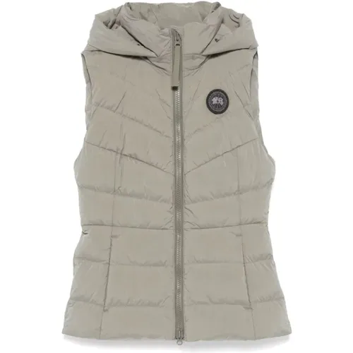 Quilted Padded Jacket with Hood , female, Sizes: S - Canada Goose - Modalova