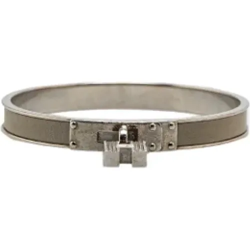 Pre-owned Jewellery, female, , Size: ONE SIZE Pre-owned Leather bracelets - Hermès Vintage - Modalova