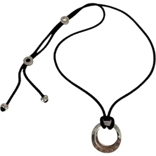 Pre-owned Jewellery, female, , Size: ONE SIZE Pre-owned Fabric necklaces - Bvlgari Vintage - Modalova