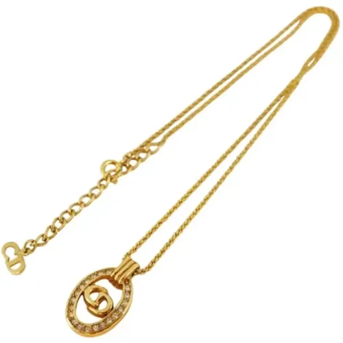 Pre-owned Gold dior-jewelry , female, Sizes: ONE SIZE - Dior Vintage - Modalova