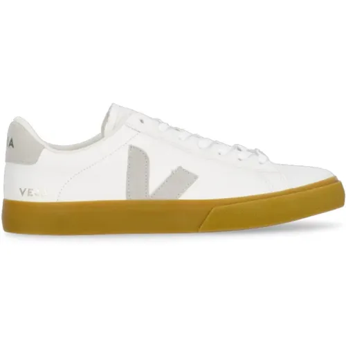 Sneakers, male, , Size: 8 US Leather Sneakers Round Toe - Veja - Modalova