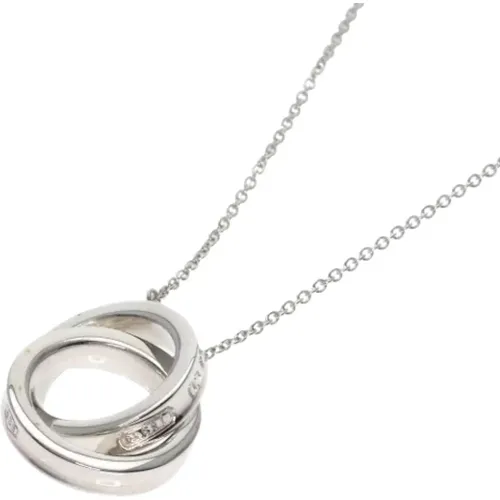 Pre-owned Jewellery, female, , Size: ONE SIZE Pre-owned Silver necklaces - Tiffany & Co. Pre-owned - Modalova