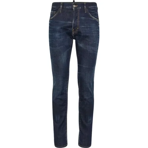 Dark Clean Wash Cool Guy Jeans , male, Sizes: XS, L, S, M, XL - Dsquared2 - Modalova