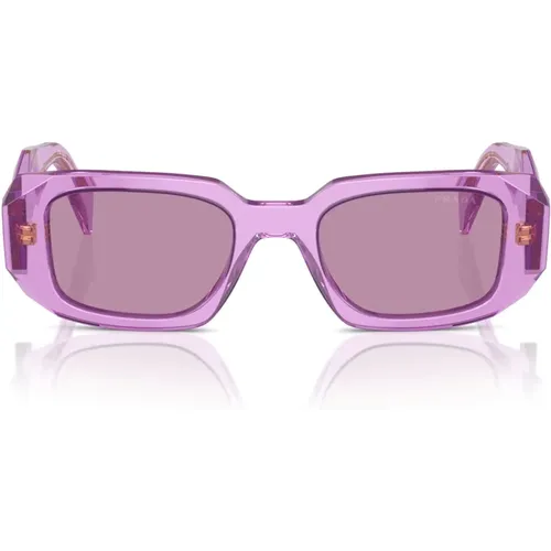 Rectangular Sunglasses Dark Lenses , unisex, Sizes: 49 MM - Prada - Modalova